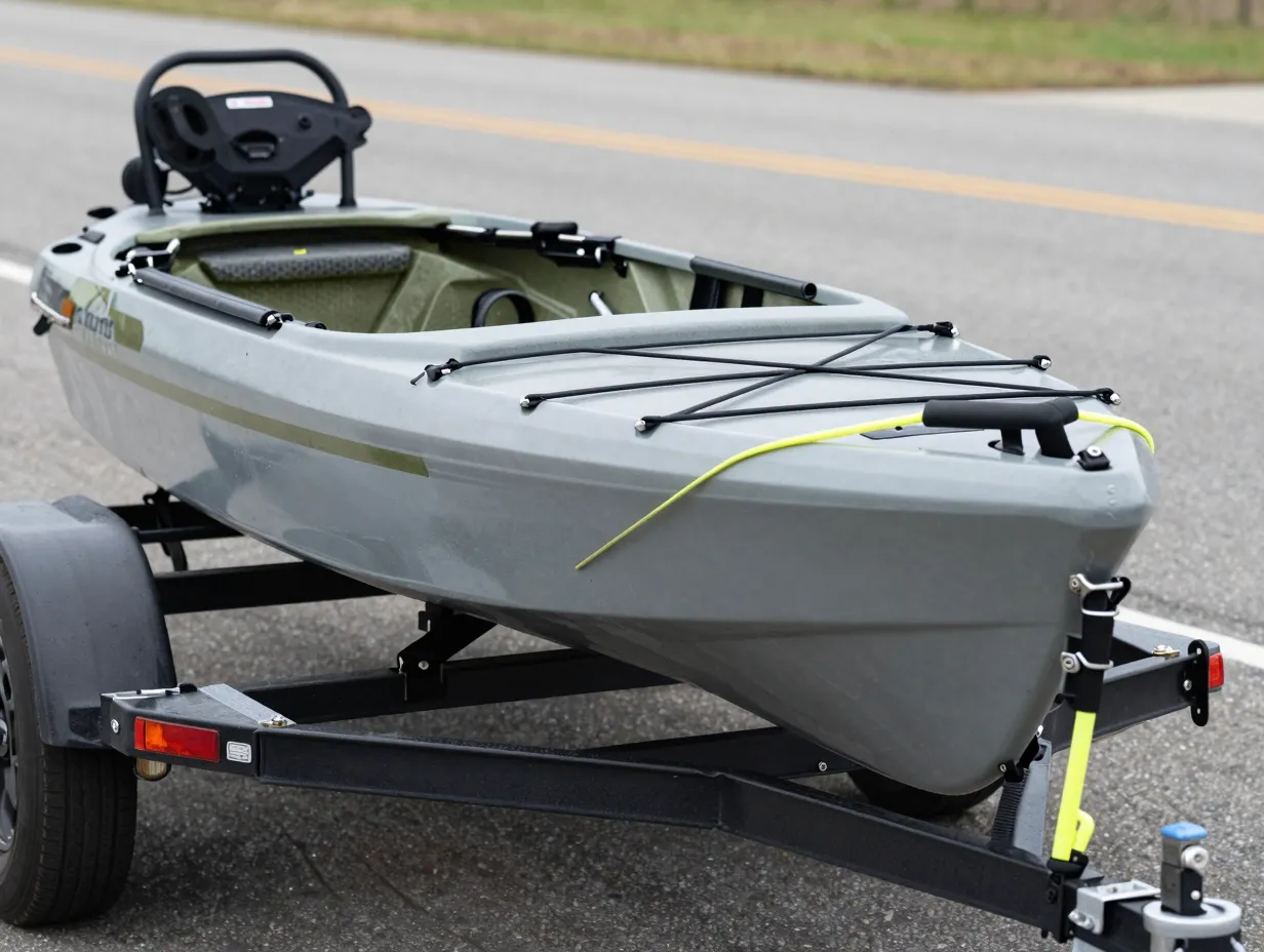 5 use proper tie down straps and bow lines