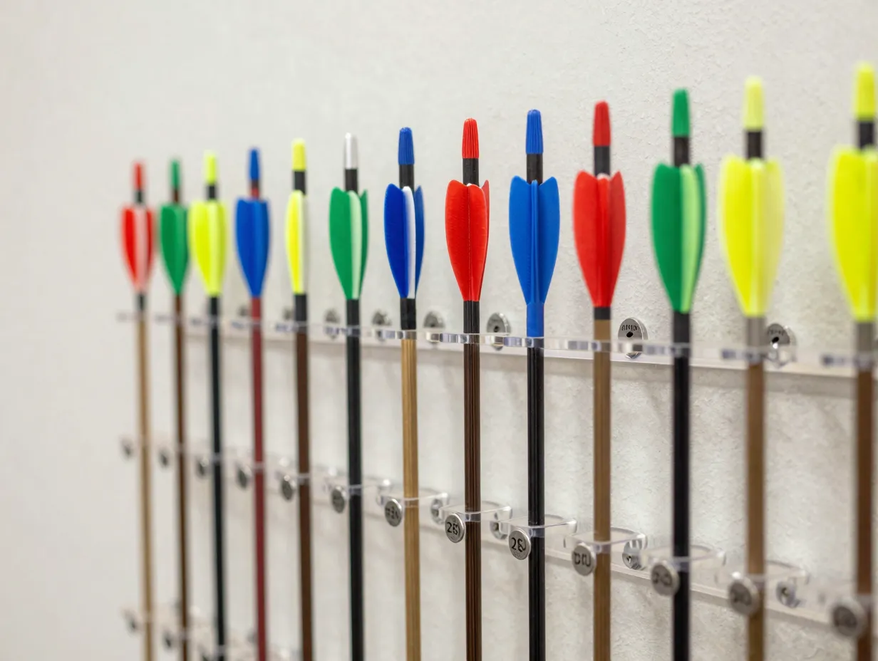 The color coded arrow organization system