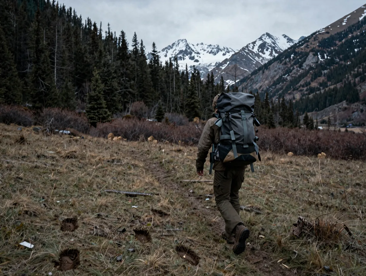 Backcountry elk hunting the wilderness push