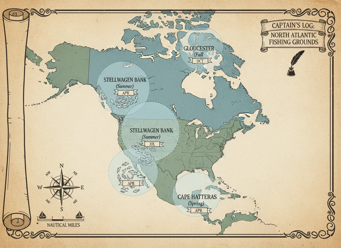 Understand seasonal migrations and regional hotspots