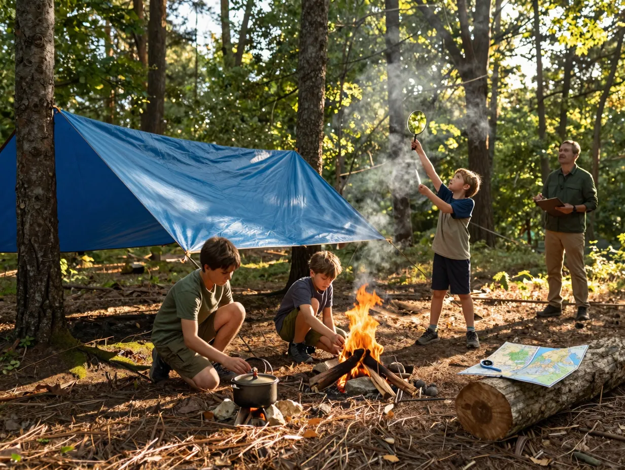 Survival scenario challenges and capstone missions