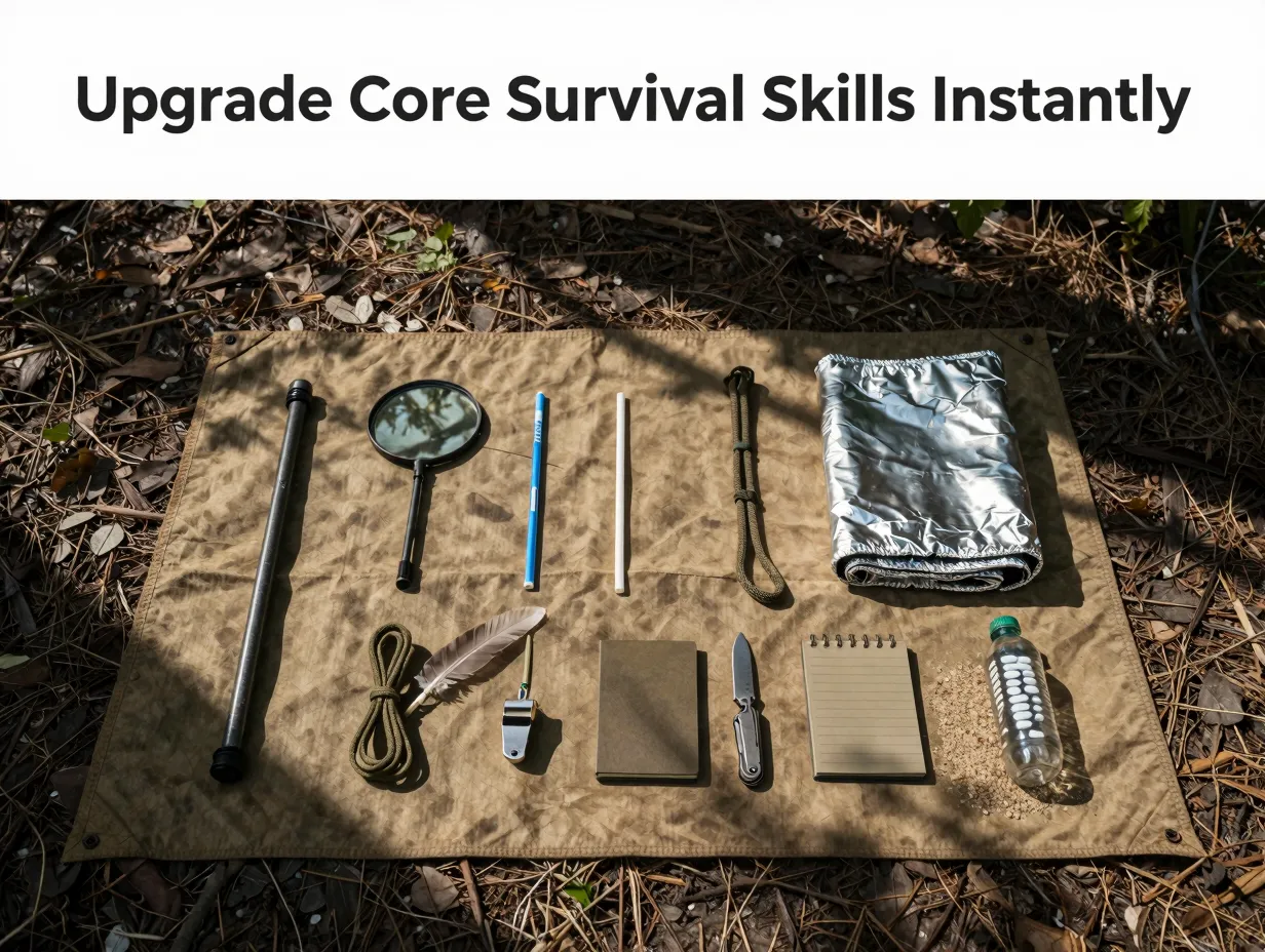 Upgrade core survival skills instantly