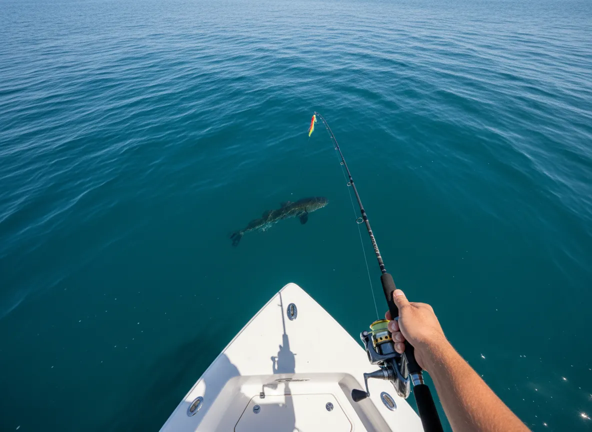 Sight fishing is the defining technique for targeting cobia