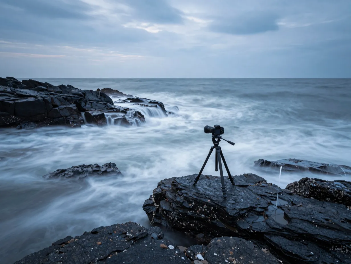 8 use long exposure to create silky water texture