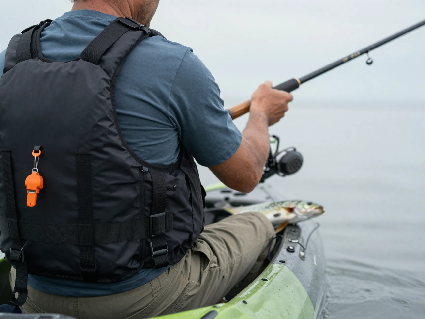 Prioritize safety gear that doubles as fishing gear