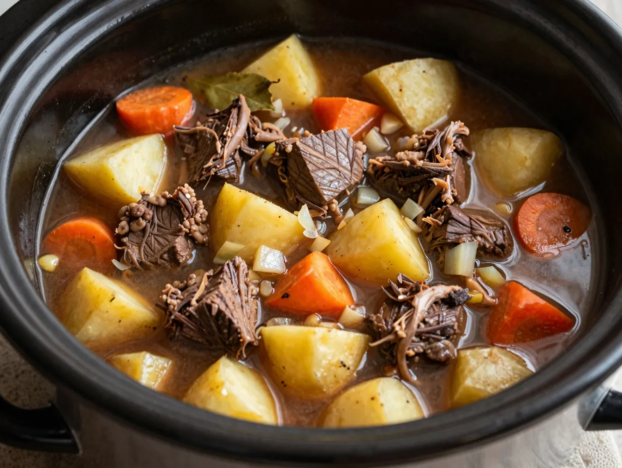 9 hearty root vegetable and venison stew