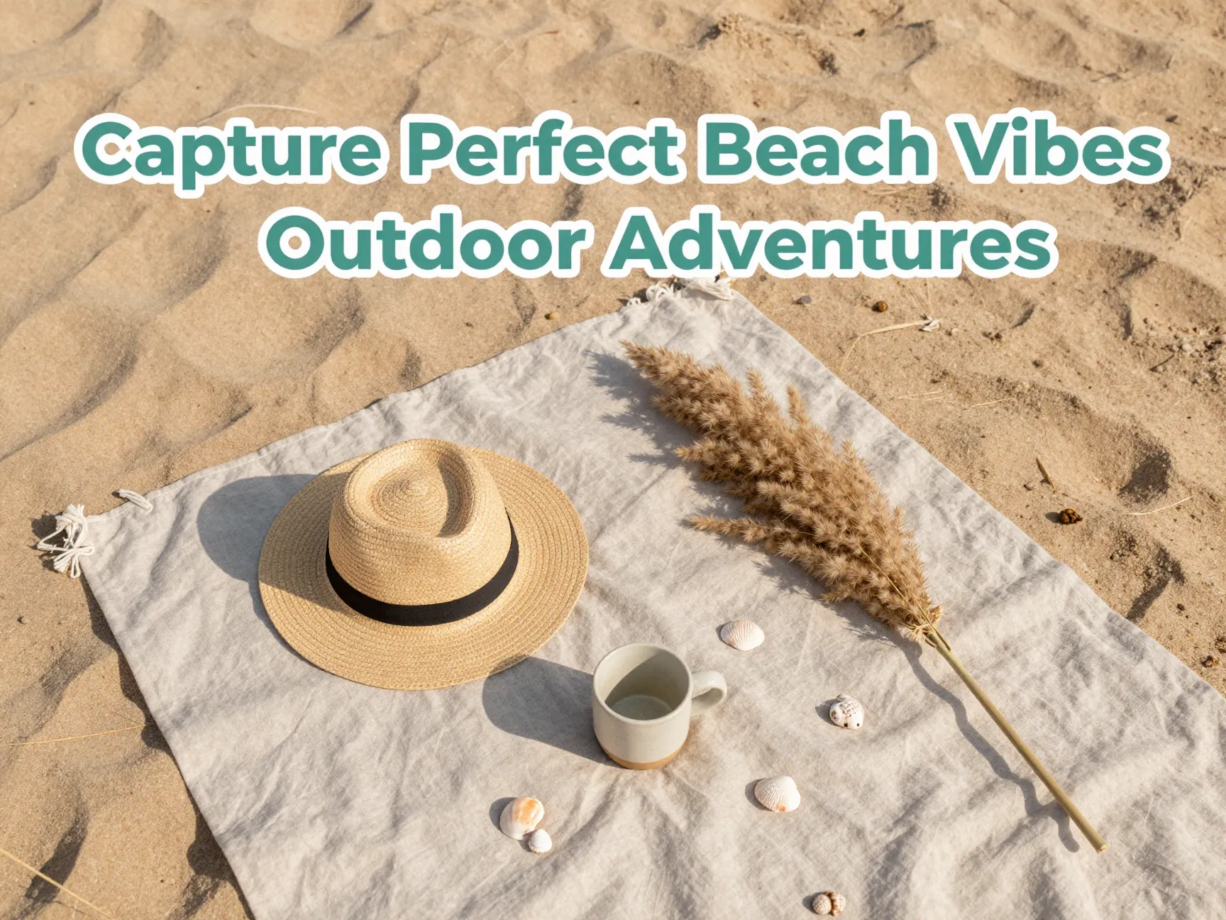 Capture perfect beach vibes outdoor adventures