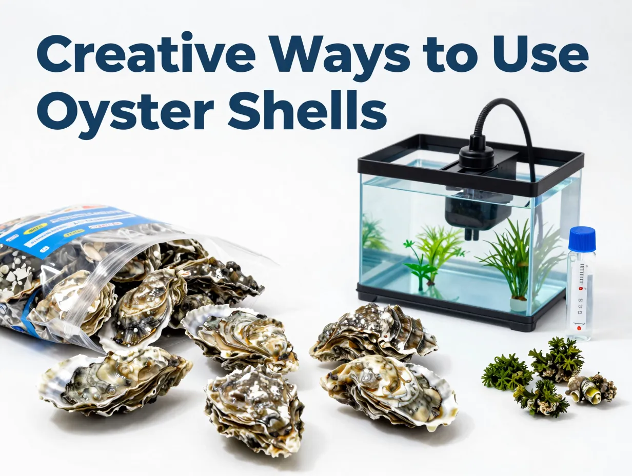 Creative ways to use oyster shells