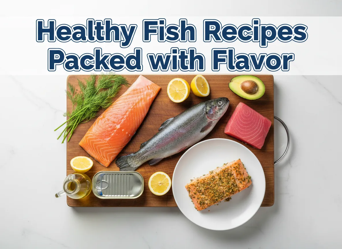 Healthy fish recipes packed with flavor