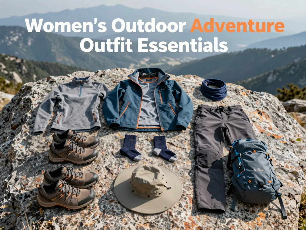 Womens outdoor adventure outfit essentials