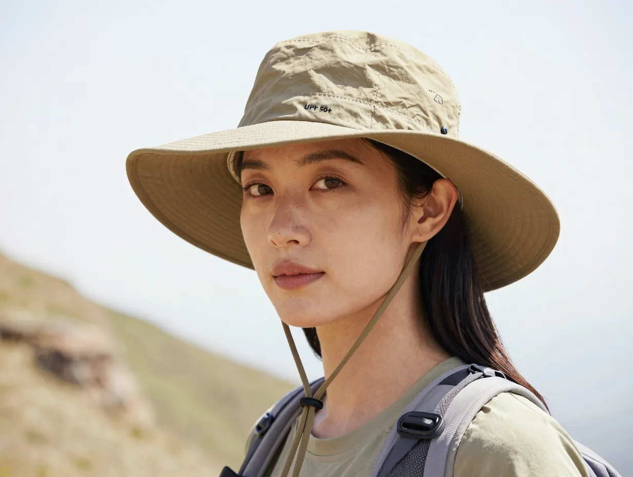 Sun protective hat or cap