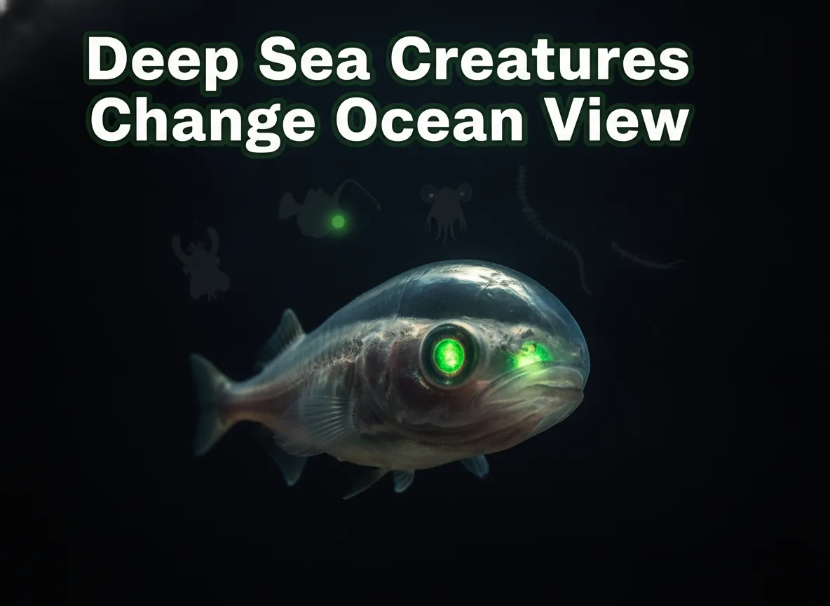 Deep sea creatures change ocean view
