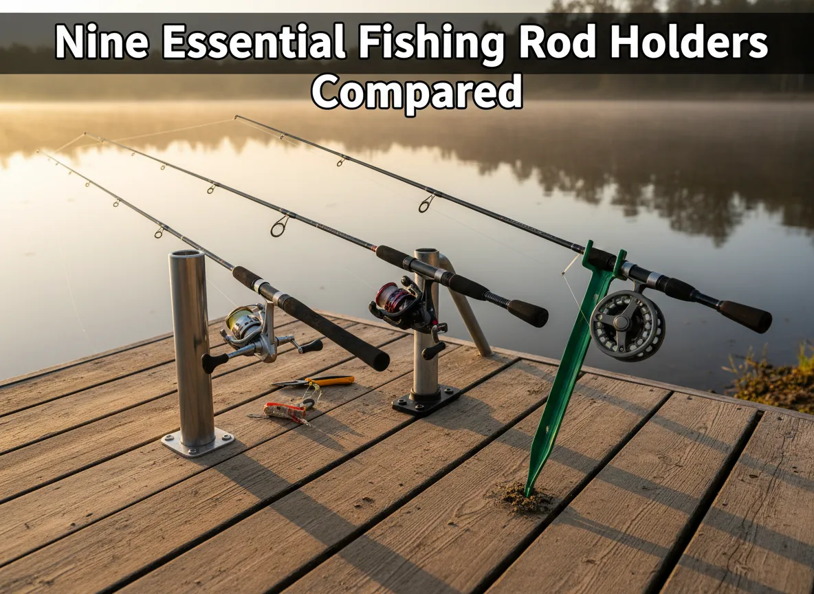 Nine essential fishing rod holders compared