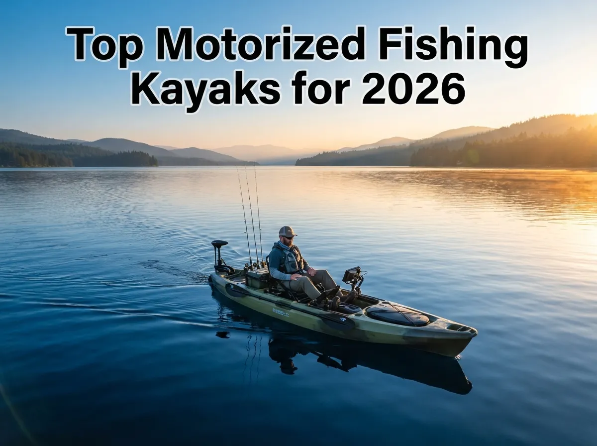 Top motorized fishing kayaks for 2026