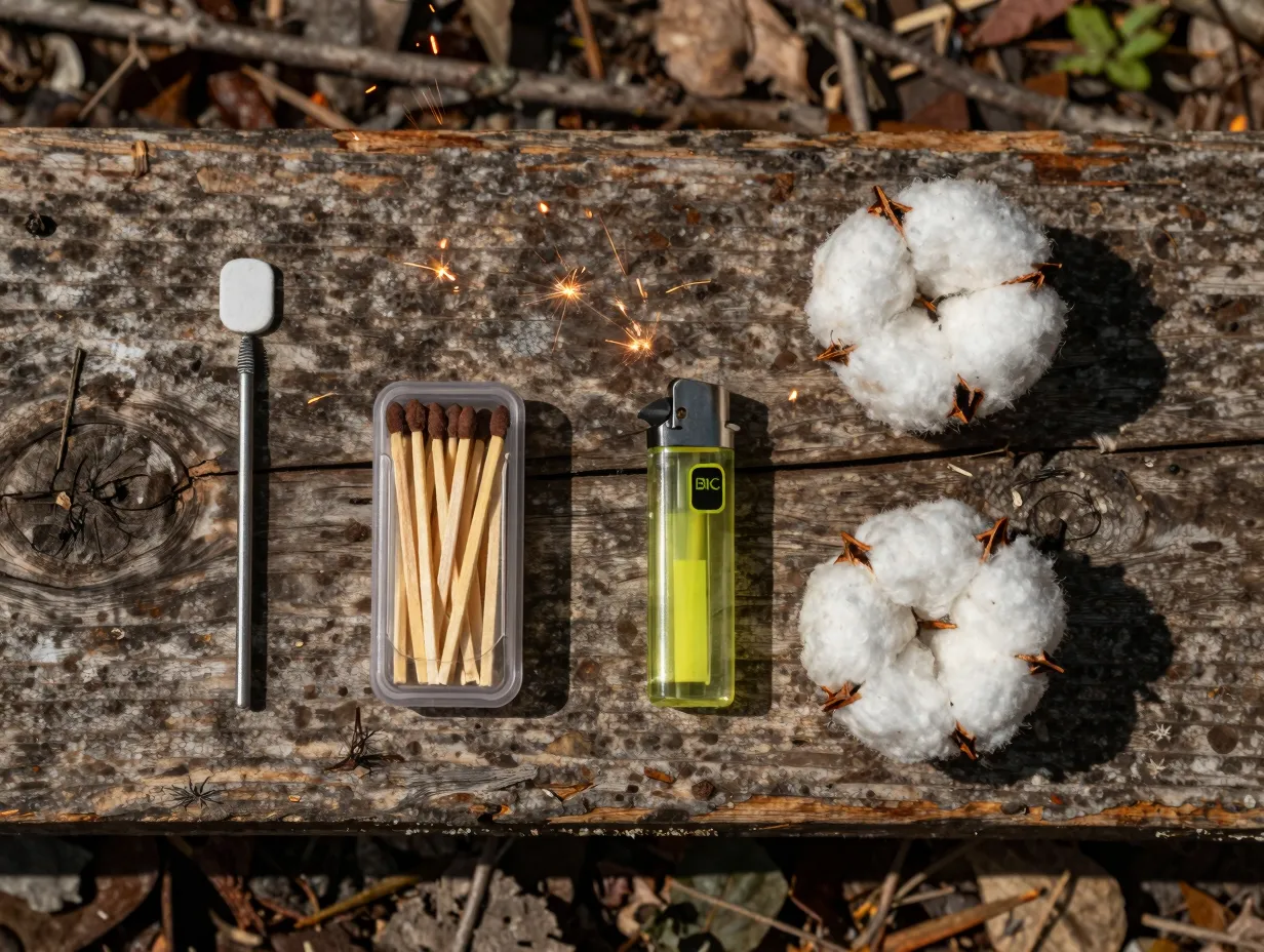 2 fire starting kit