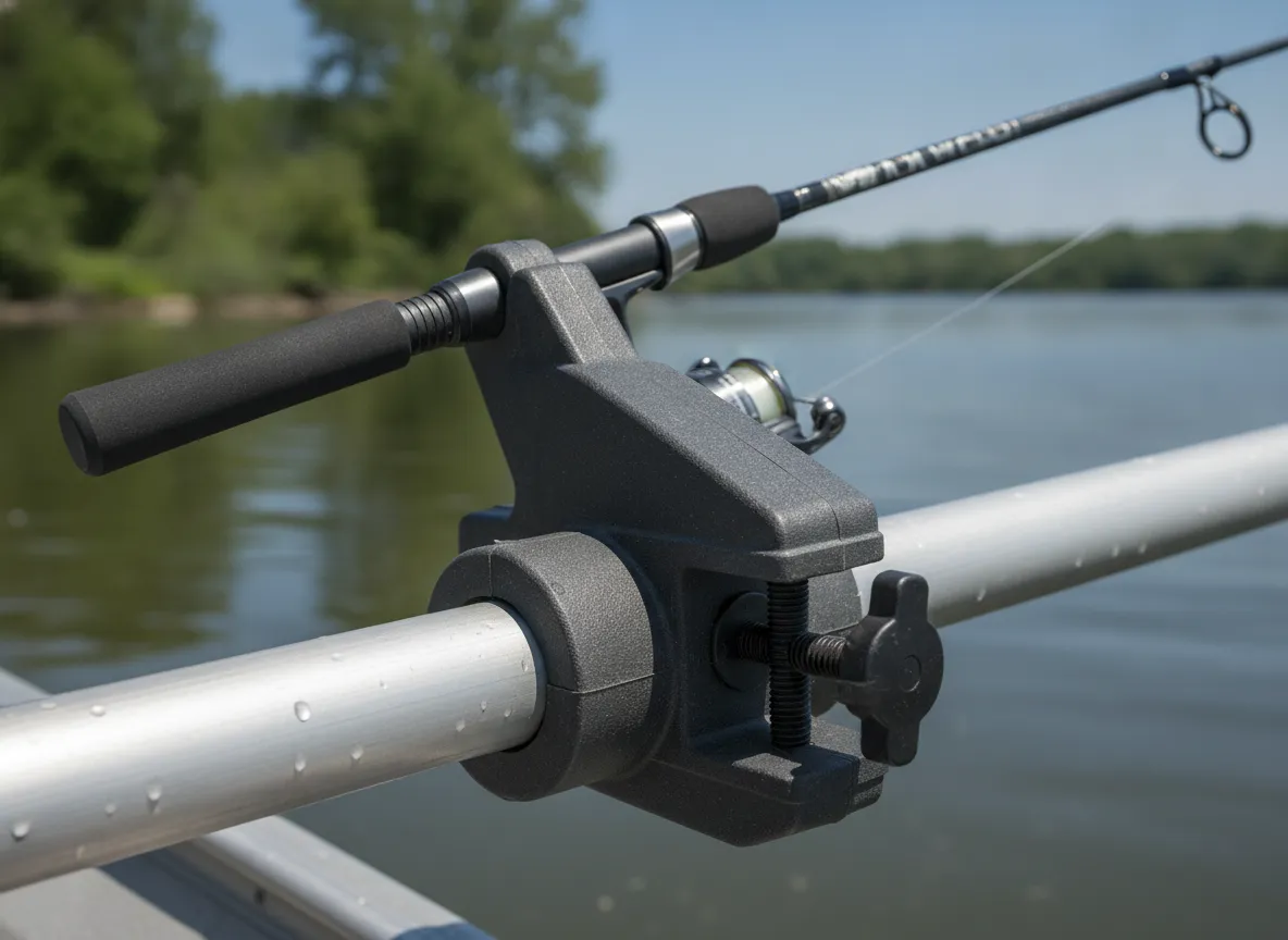 Clamp on rod holders