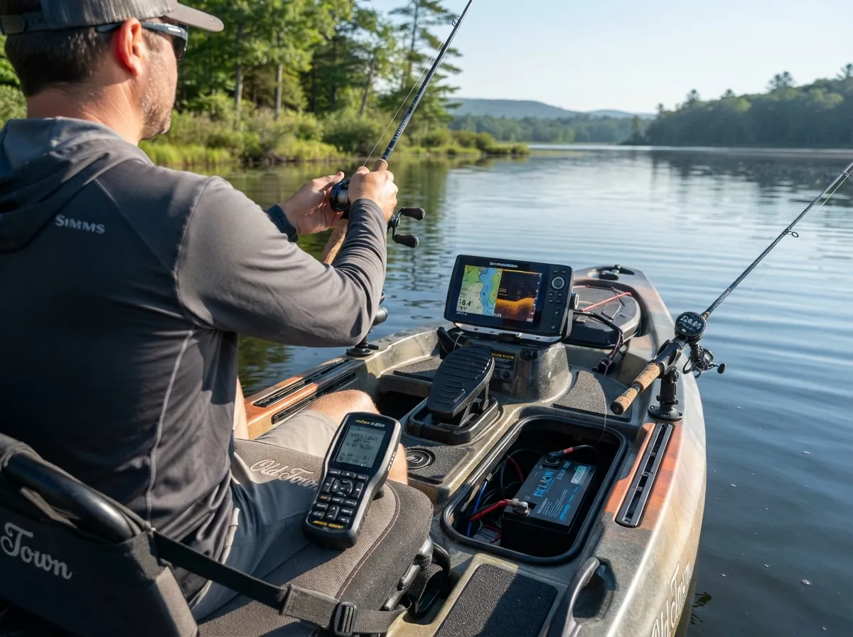Old town sportsman autopilot 120 best for gps anchor and hands free control