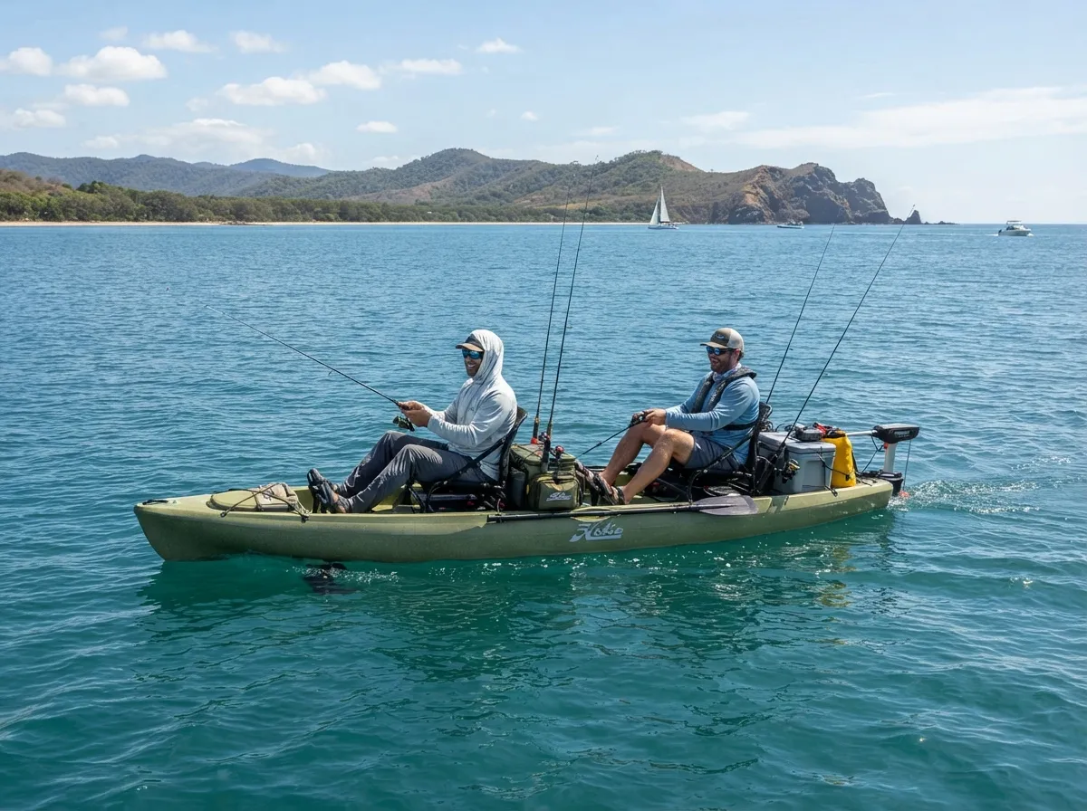 Hobie mirage compass duo best two person motor ready kayak