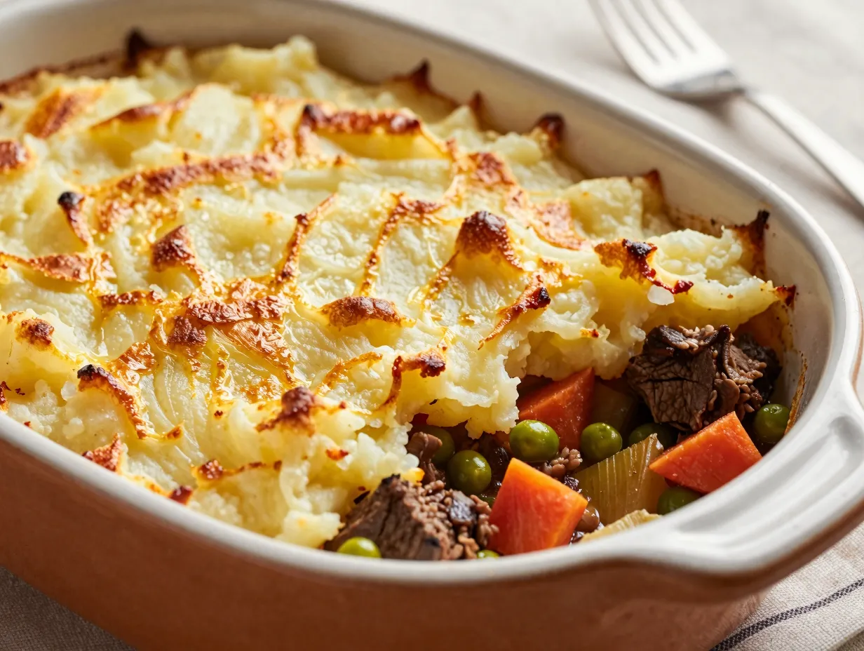 Venison shepherds pie