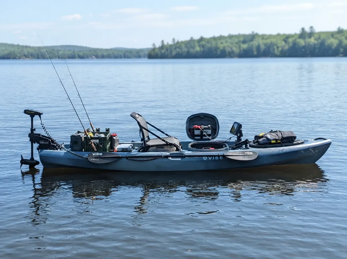 Vibe kayaks sea ghost 130 best value motor ready kayak