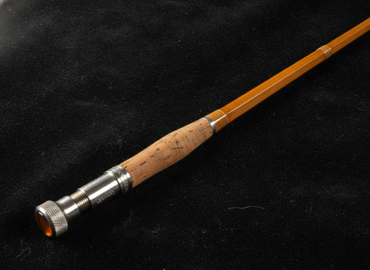 Hiram leonard model 50 df bamboo fly rod