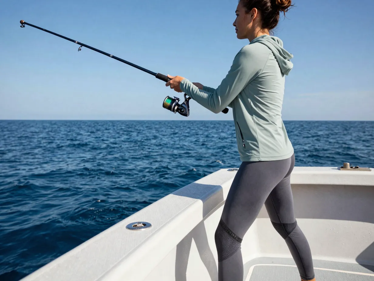 The upf sun hoodie and performance leggings combo