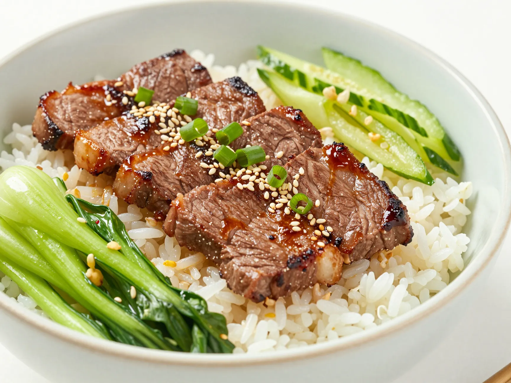 5 asian inspired venison steak with ginger soy glaze