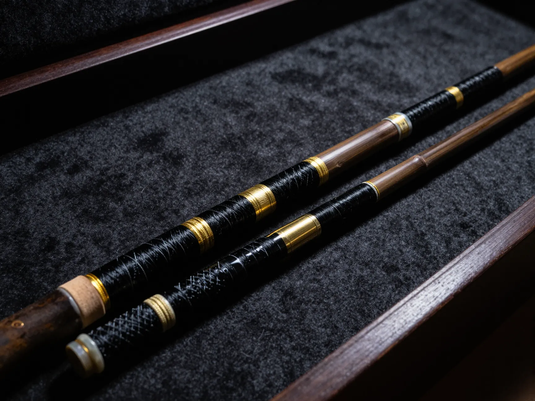 Heddon black beauty bamboo fly rod