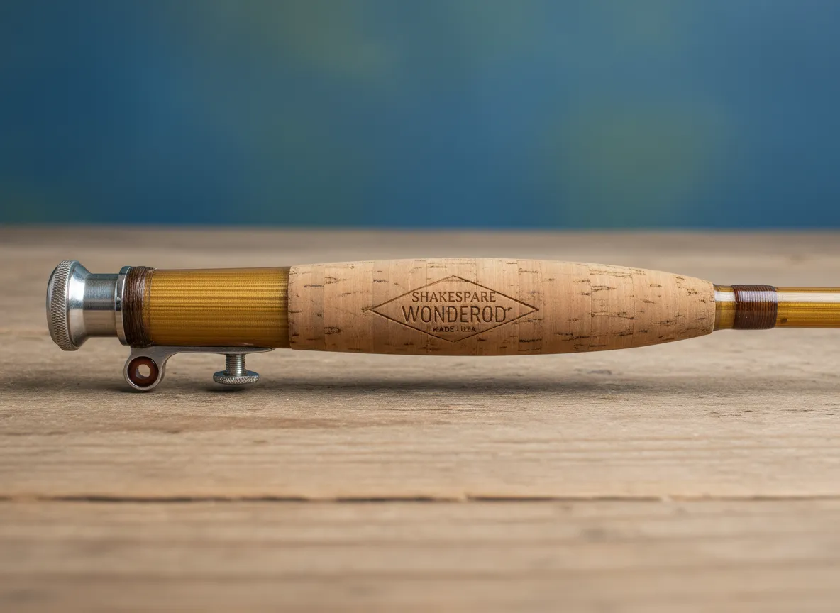 Shakespeare wonderod fiberglass fly rod