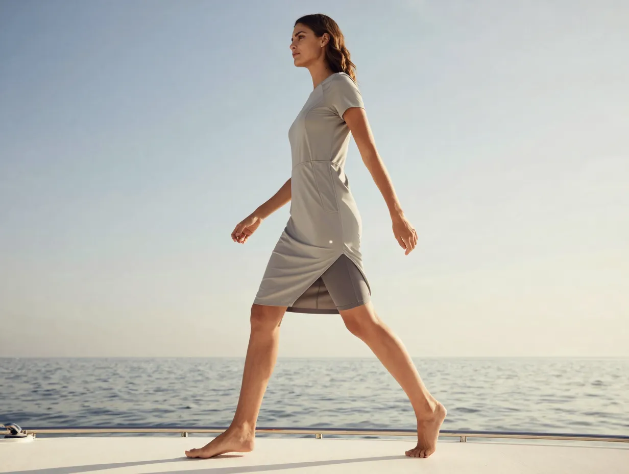 The performance dress with built in shorts