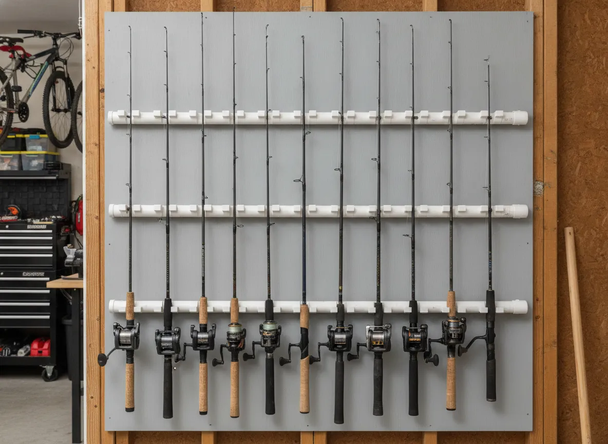 Basic wall mounted horizontal rack