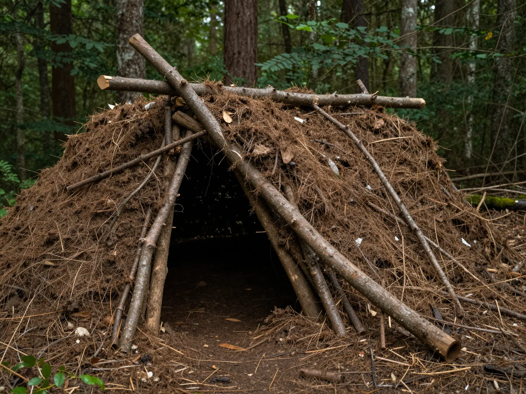 The a frame wedge hut