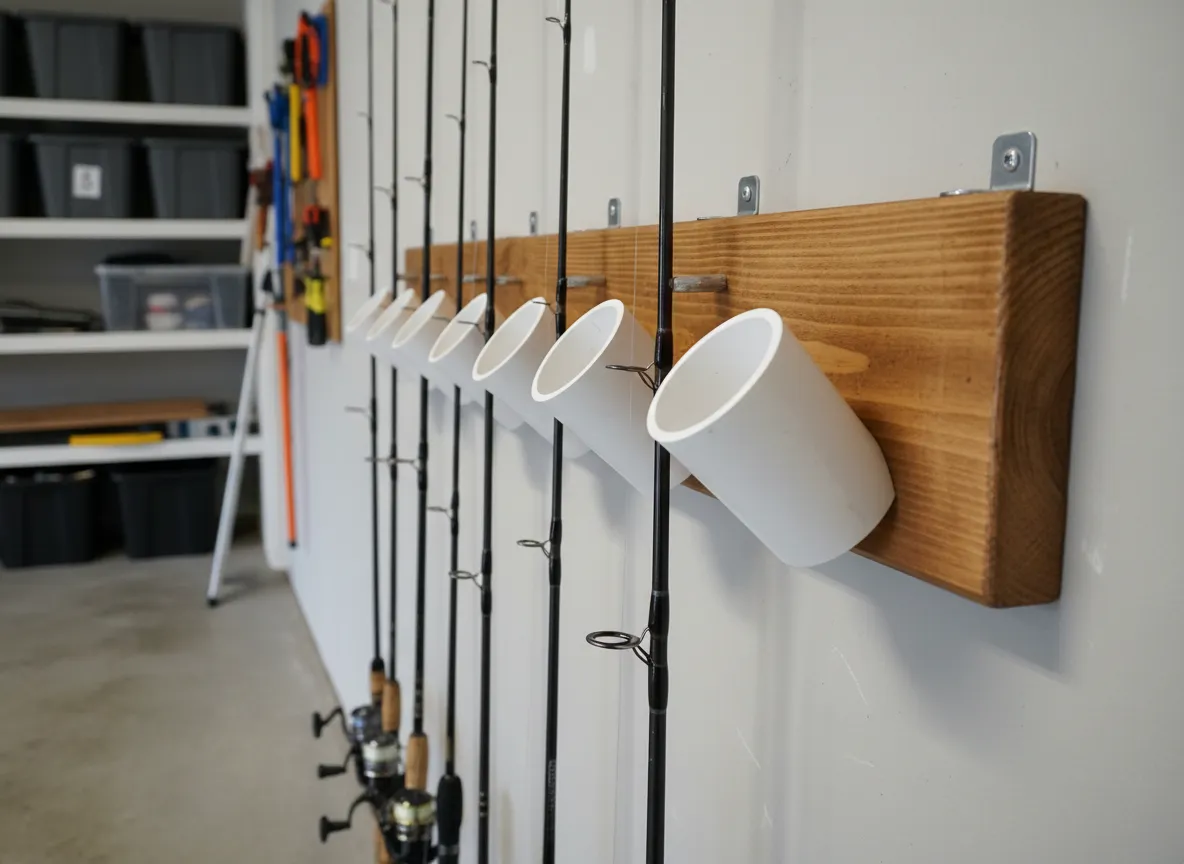 Pvc pipe wall mount