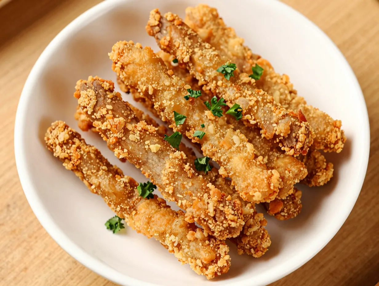 Buttermilk soaked venison tenders