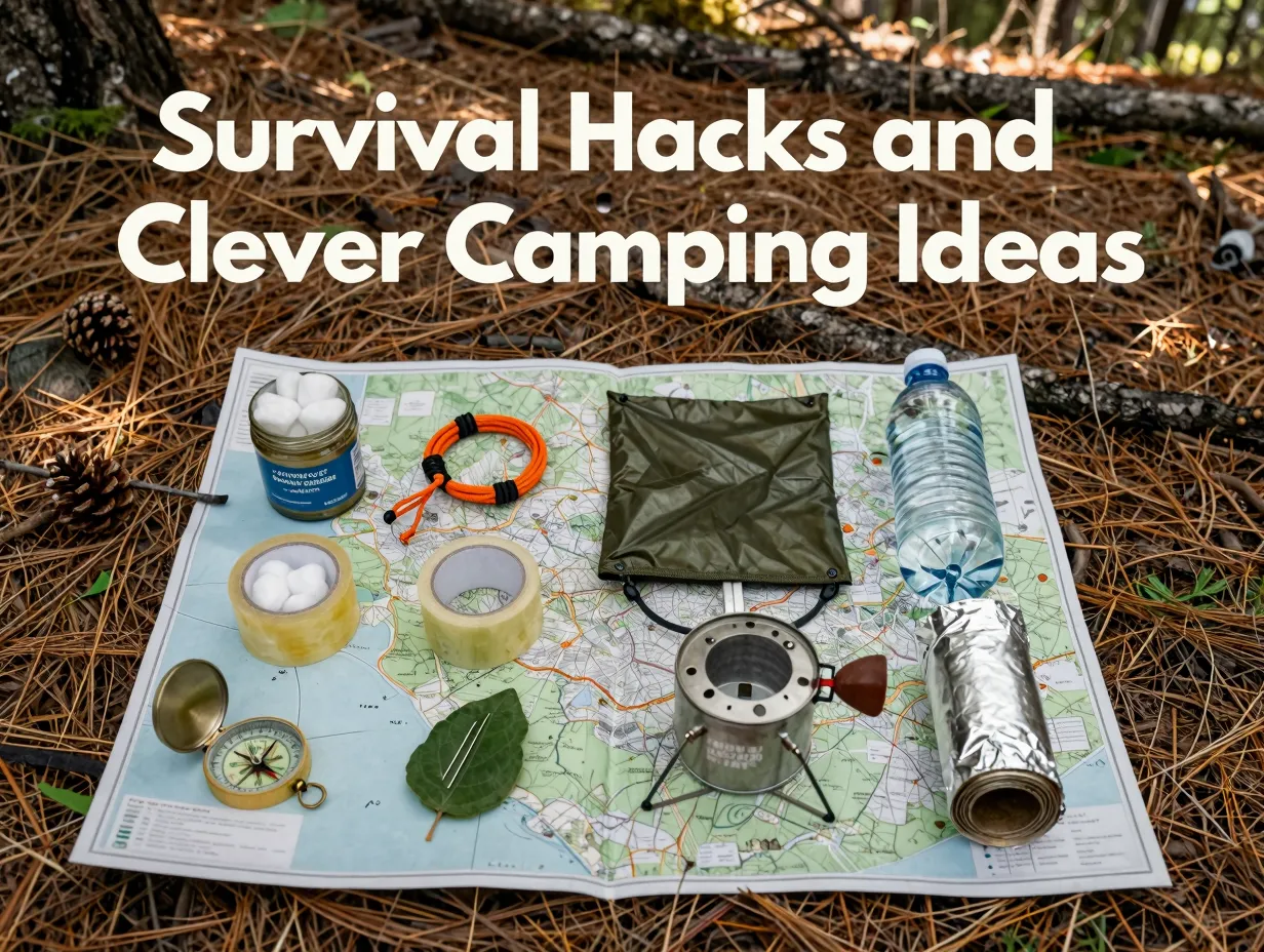 Survival hacks and clever camping ideas
