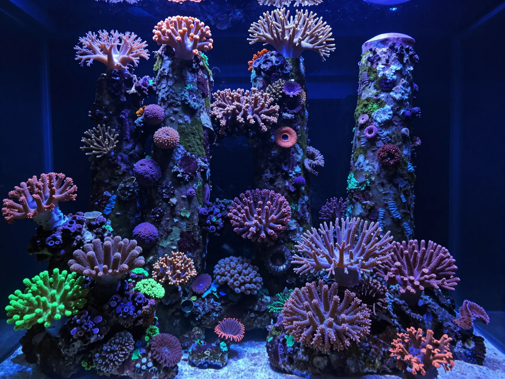 The sps dominated reef