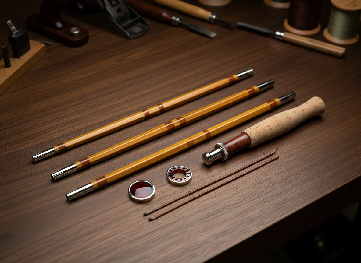 Pjs fine bamboo rods premium collection custom rod