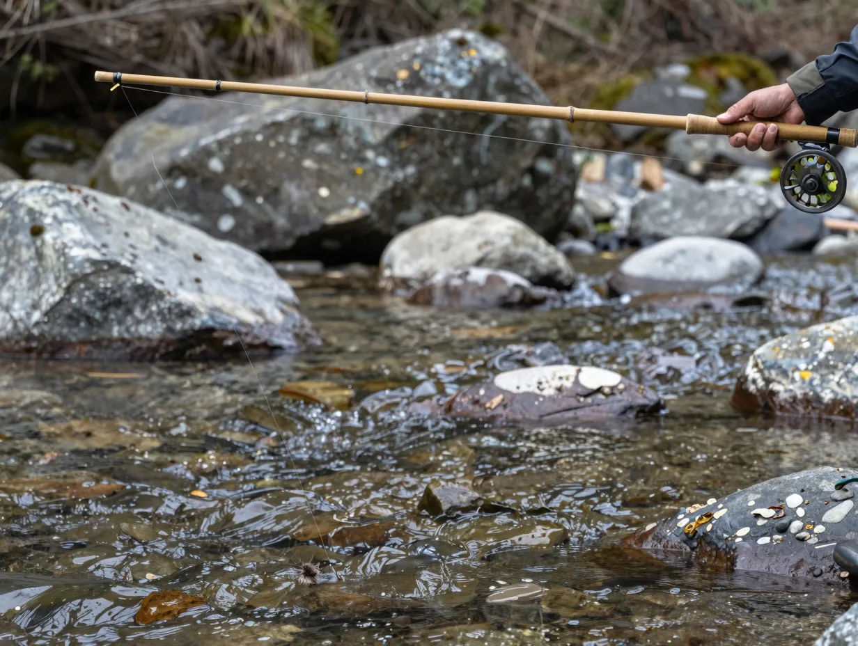 Tonkin cane tenkara rods traditional style