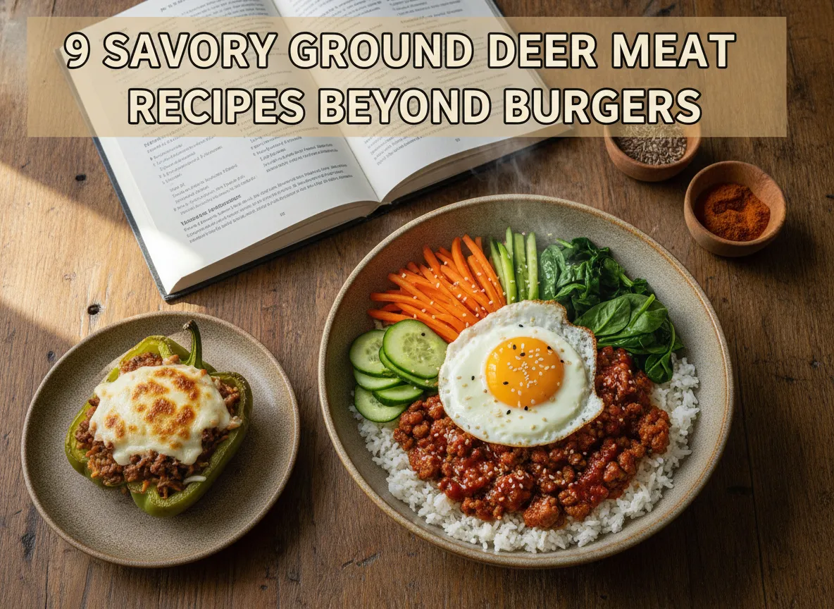 9 savory ground deer meat recipes beyond burgers