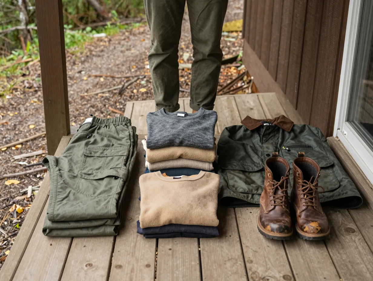 Build a capsule wardrobe around function and durability