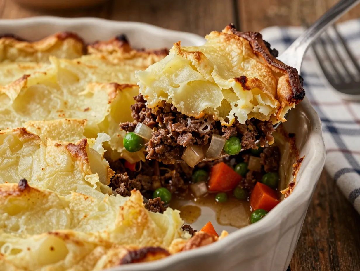 Venison shepherds pie