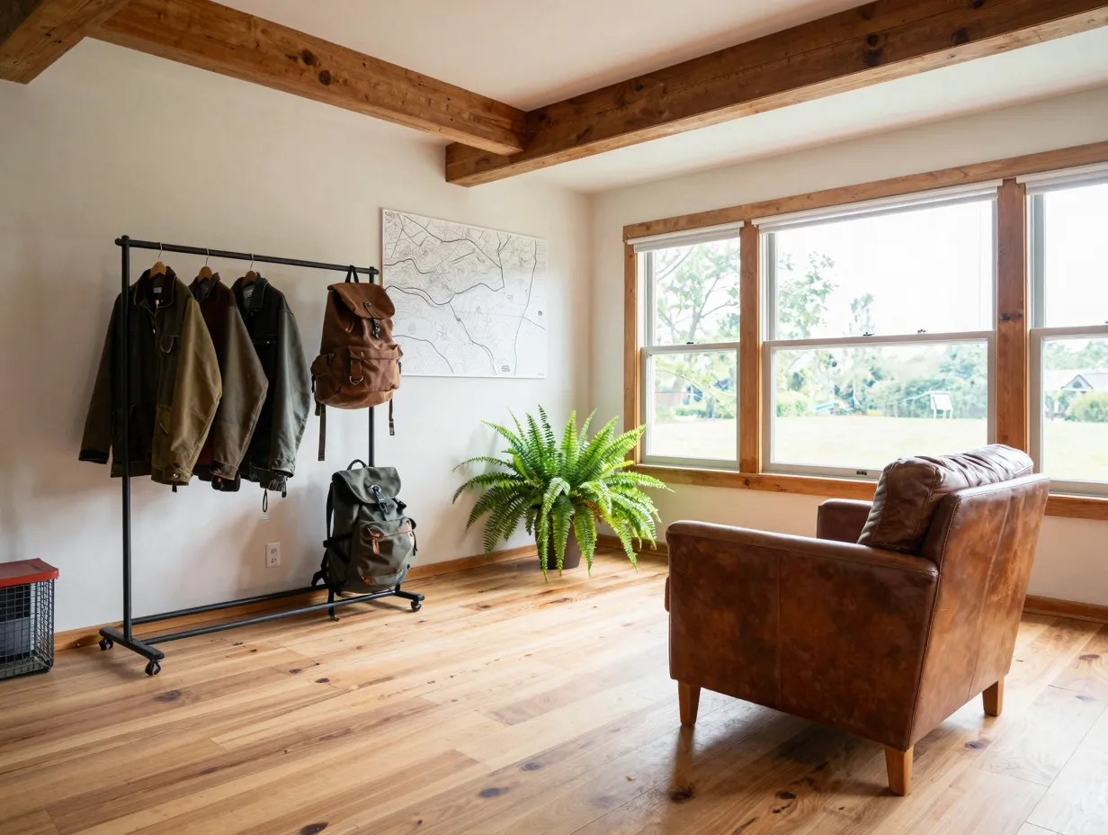Design your living space as a base camp