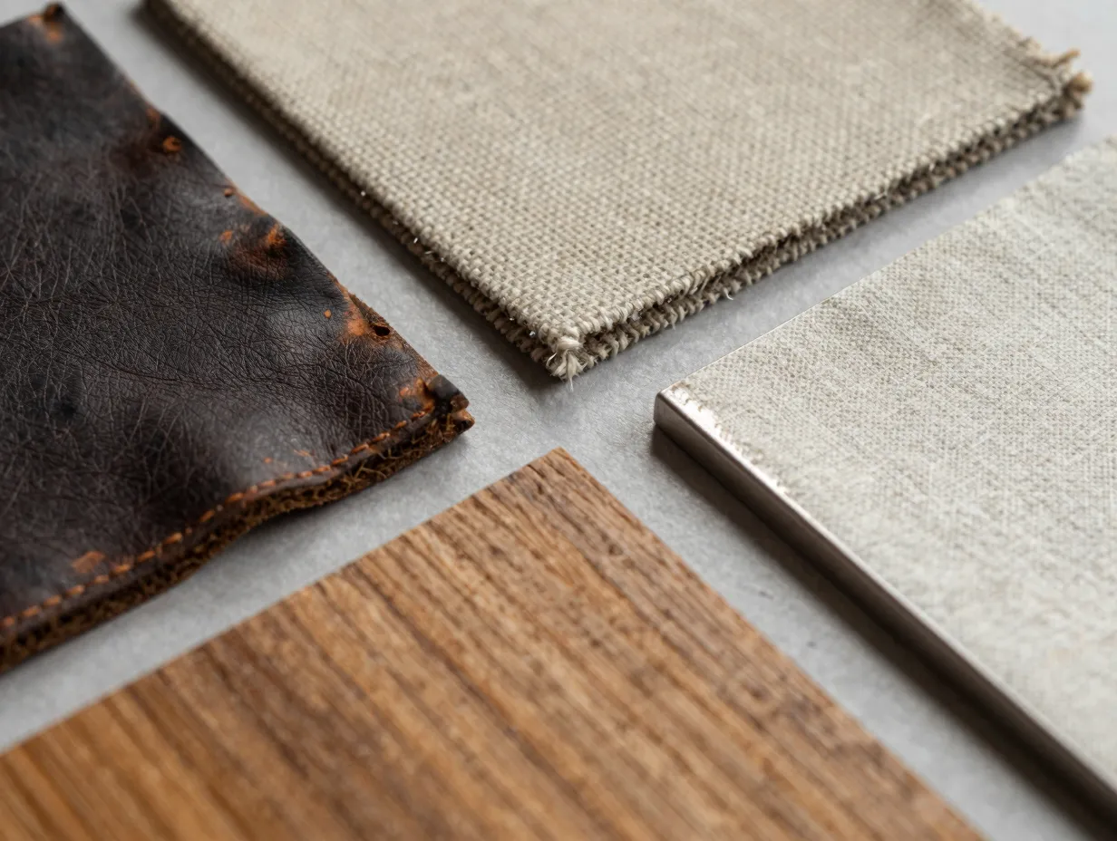 Prioritize natural and sustainable materials