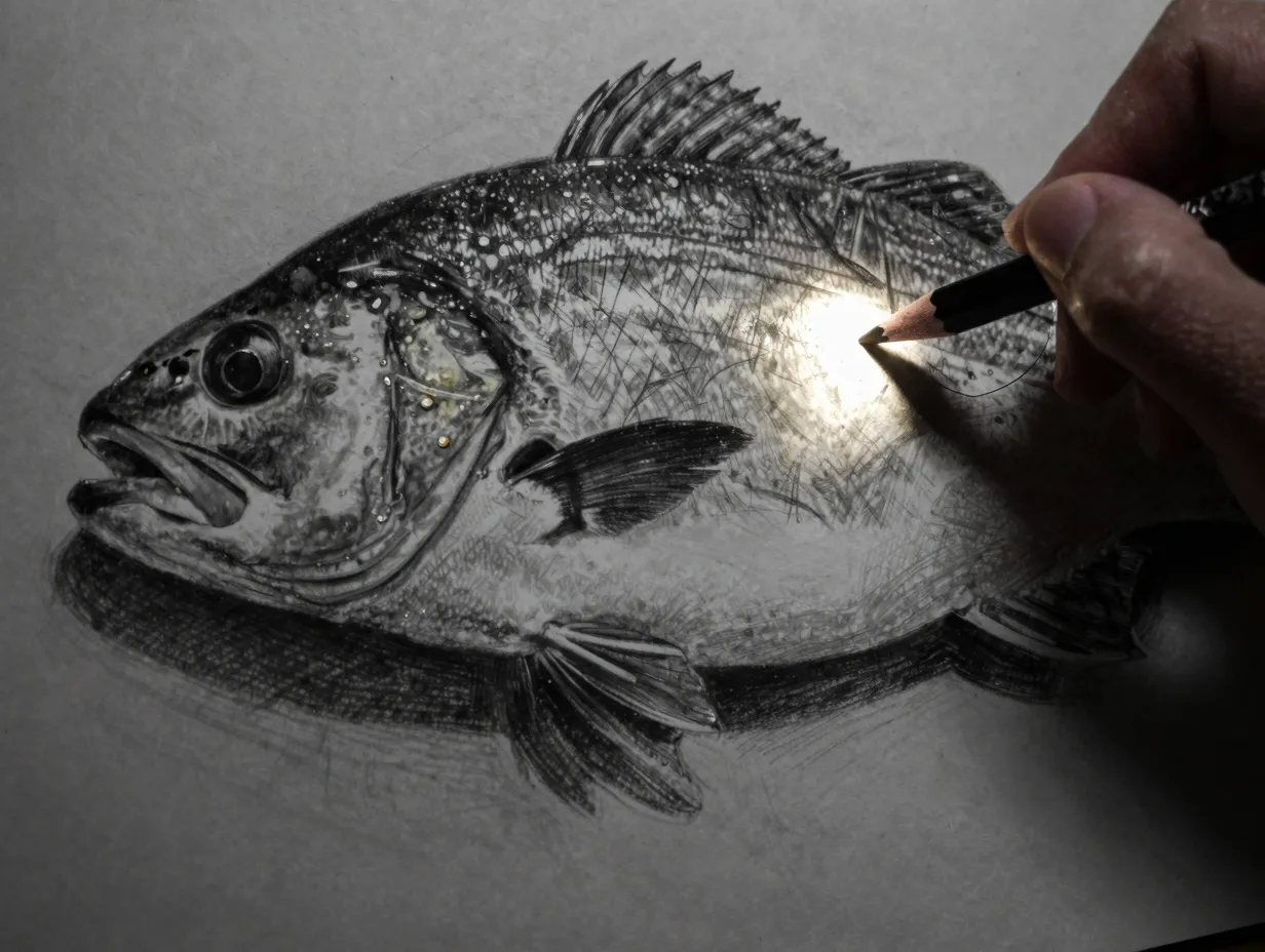 Apply tonal shading to create depth and form