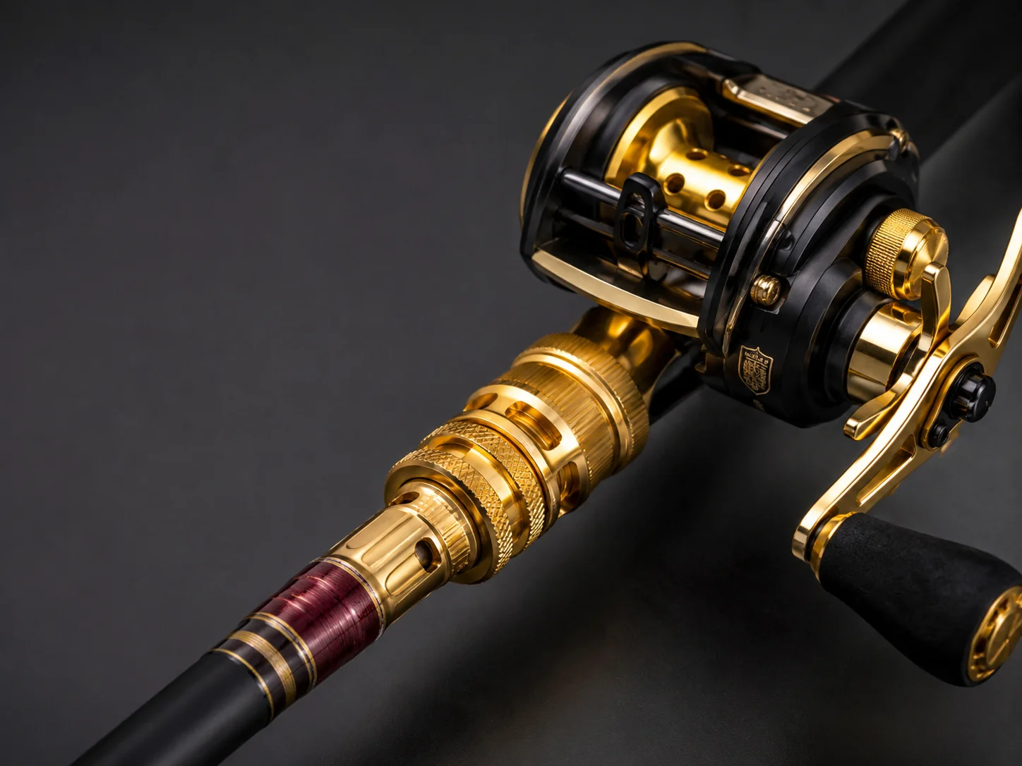 7 coordinate the reel seat finish with the rest of the rod
