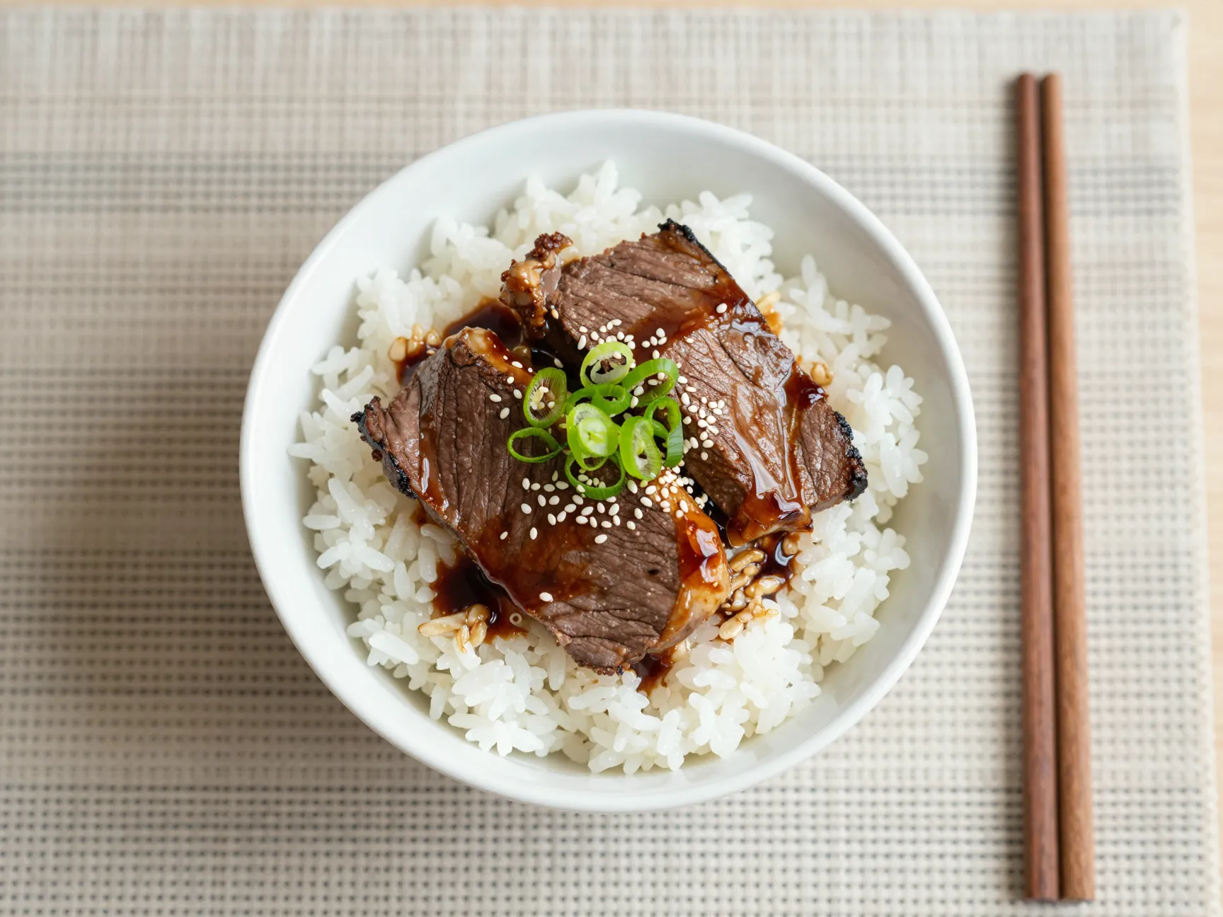 Soy ginger asian style deer steak