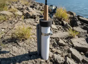 Read more about the article 8 Easy Fishing Pole Holder DIY Projects For Shore, Boat, And Garage