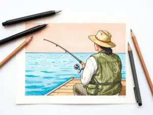 Read more about the article 9 Step-By-Step Tips For A Perfect Man Fishing Drawing