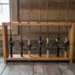 8 Beautiful and Functional Wooden Fishing Rod Holder Designs for Your Gear