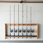 8 Space-Saving Fishing Pole Rack Ideas For Your Garage, Basement, Or Closet